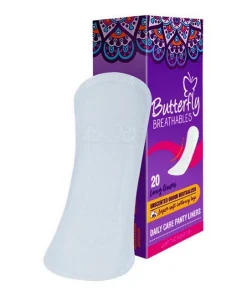 Butterfly Breathables Unscented Daily Care Panty Liners, 20 Long Liners prices pakistan