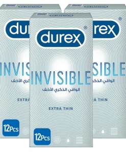 Condoms Invisible Extra Thin Condoms 12s - Pack of 3 prices paksitan bundle pack