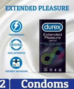 Buy Durex Extended Pleasure 12 Pieces Online in Pakistan