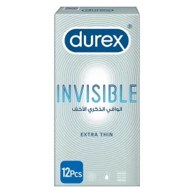 Durex Invisible Extra Thin & Sensitive Condoms (12-Pack)