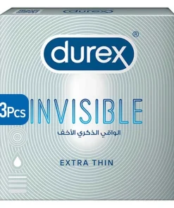 Durex Invisible Extra Thin & Extra Sensitive Condoms 3-Pack pakistan