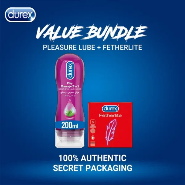 Durex Neon Night Bundle Condoms & Gel Pack Pakistan