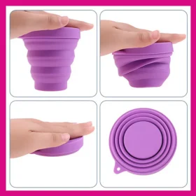Menstrual Cup With Foldable Steriliser Container 2 Menstrual Cup With Foldable Steriliser Container for females pakistan