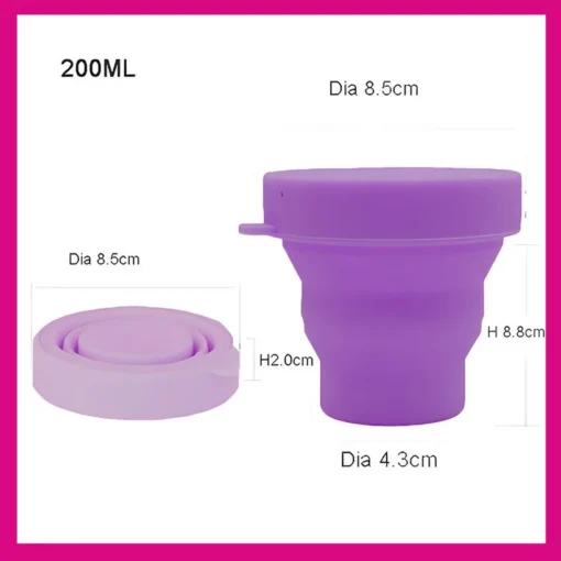 Menstrual Cup With Foldable Steriliser Container 3 Menstrual Cup With Foldable Steriliser Container online shop pakistan