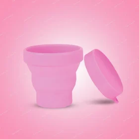 Menstrual Cup With Foldable Steriliser Container 4 Menstrual Cup With Foldable Steriliser Container pakistan