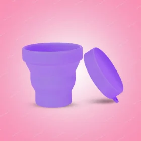 Menstrual Cup With Foldable Steriliser Container online pakistan Menstrual Cup With Foldable Steriliser Container online pakistan