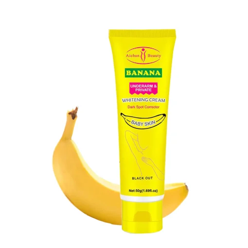 AICHUN BEAUTY Banana Underarm & Private Parts Glowing Hair Removal Cream