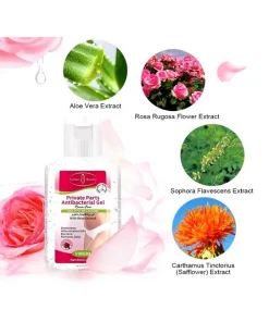 Aichun Beauty Natural Women Virgin Private Parts Cleansing Gel Bacteria Removes Odor Rose Extract 60ml pakistan