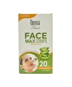 Derma Shine Aloe Vera best Face Wax Strips Pakistan