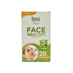 Derma Shine Aloe Vera best Face Wax Strips Pakistan