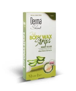 Derma Shine Full Body Wax Strips - Aloe Vera Extracts pakistan