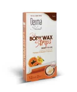 Derma Shine Wax Strips - Full Body Wax Strips - Papaya & Vitamin C Extracts best prices Pakistan