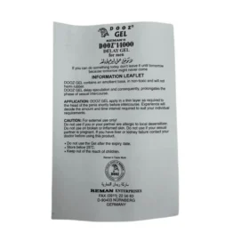 Dooz Gel 14000 - Long Timing Delay Gel For Men prices Dooz Gel 14000 - Long Timing Delay Gel For Men prices