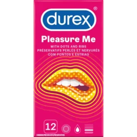 Durex Pleasure Me Ribbed And Dotted Pack of 12 pakistan