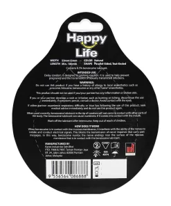 Happy Life Intense Delay 3's Delay Condoms price online shop pakistan