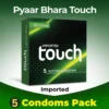 Piyar Bara Touch Dotted Condoms - Pack of 5 Piyar Bara Touch Dotted Condoms - Pack of 5 best price in Pakistan