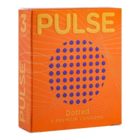 Pulse Dotted Premium Condoms, 3-Pack Pulse Dotted Premium Condoms, 3-Pack prices in Pakistan