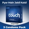 Touch Delay Condoms - Pack of 3 - With Delay Lubricant Touch Delay Condoms - Pack of 3 - With Delay Lubricant