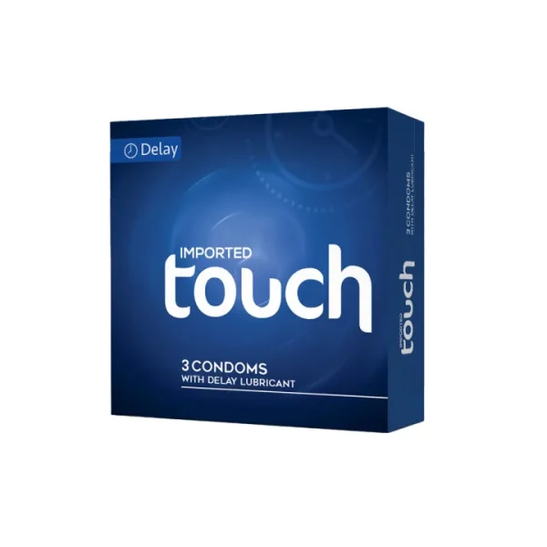 Touch Delay Condoms - Pack of 3 - With Delay Lubricant best prices in pakistan