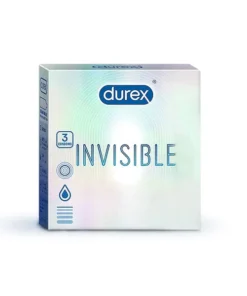 Durex Invisible Extra Thin Condoms 3 Pcs best prices Pakistan