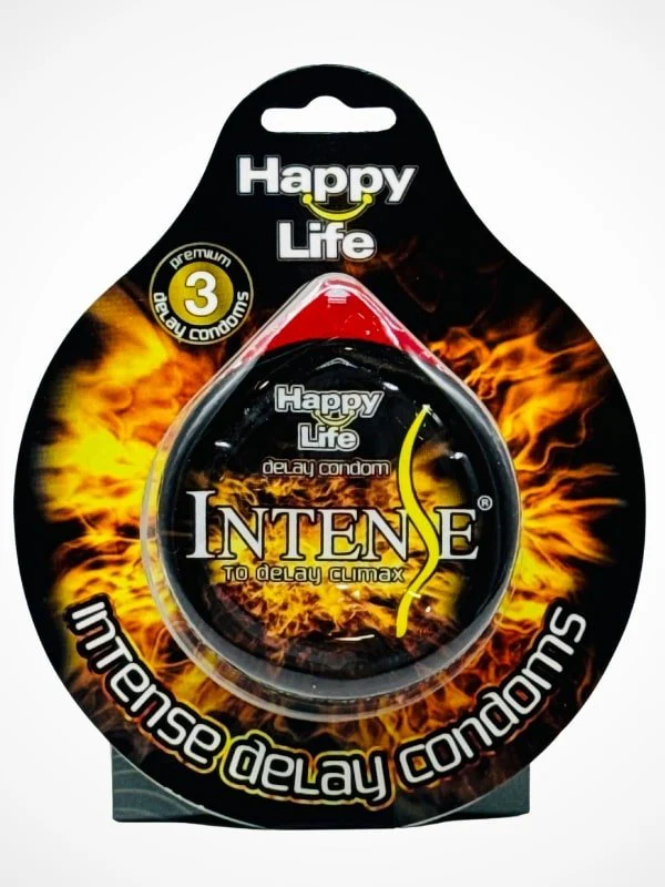 Happy Life Delay Condom (3 Pcs) Pack