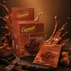 Coronet Milk Chocolate Flavoured Condoms – Dotted, Lubricated