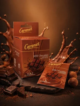 Coronet Milk Chocolate Flavoured Condoms – Dotted, Lubricated Coronet Milk Chocolate Flavoured Condoms – Dotted, Lubricated