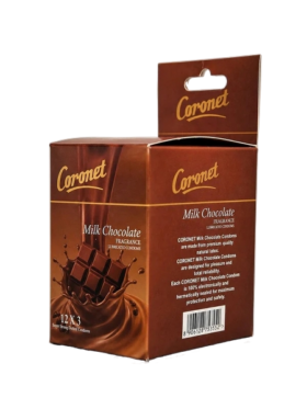 Coronet Milk Chocolate Flavoured Condoms – Dotted, Lubricated Pakistan Coronet Milk Chocolate Flavoured Condoms – Dotted, Lubricated Pakistan