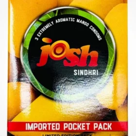 Josh Mango Condoms - Sindhri  3pcs pack