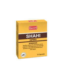 Shahi - 10 Capsules Qarshi Shahi Capsules 10s | Nervine Weakness & Vitality