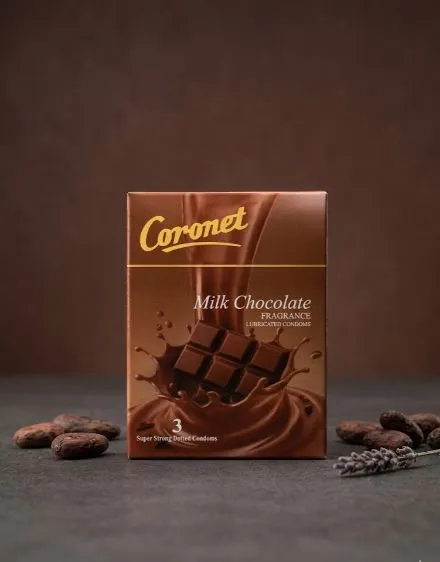 Coronet Chocolate Flavour Condoms 3s