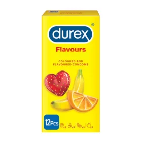 Durex Flavours 12s Condoms Durex Flavours 12s Condoms | Multi Flavor Latex Pack Imported Pakistan