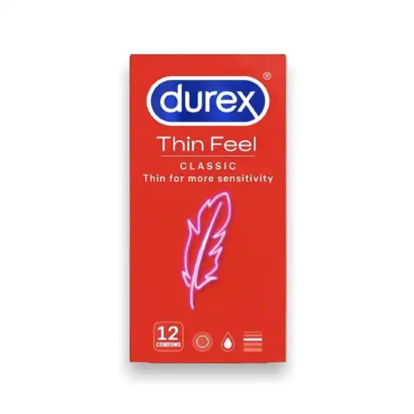 Durex Thin Feel Condoms 12s