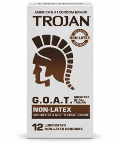 TROJAN G.O.A.T. Non-Latex Condoms 12s pakistan