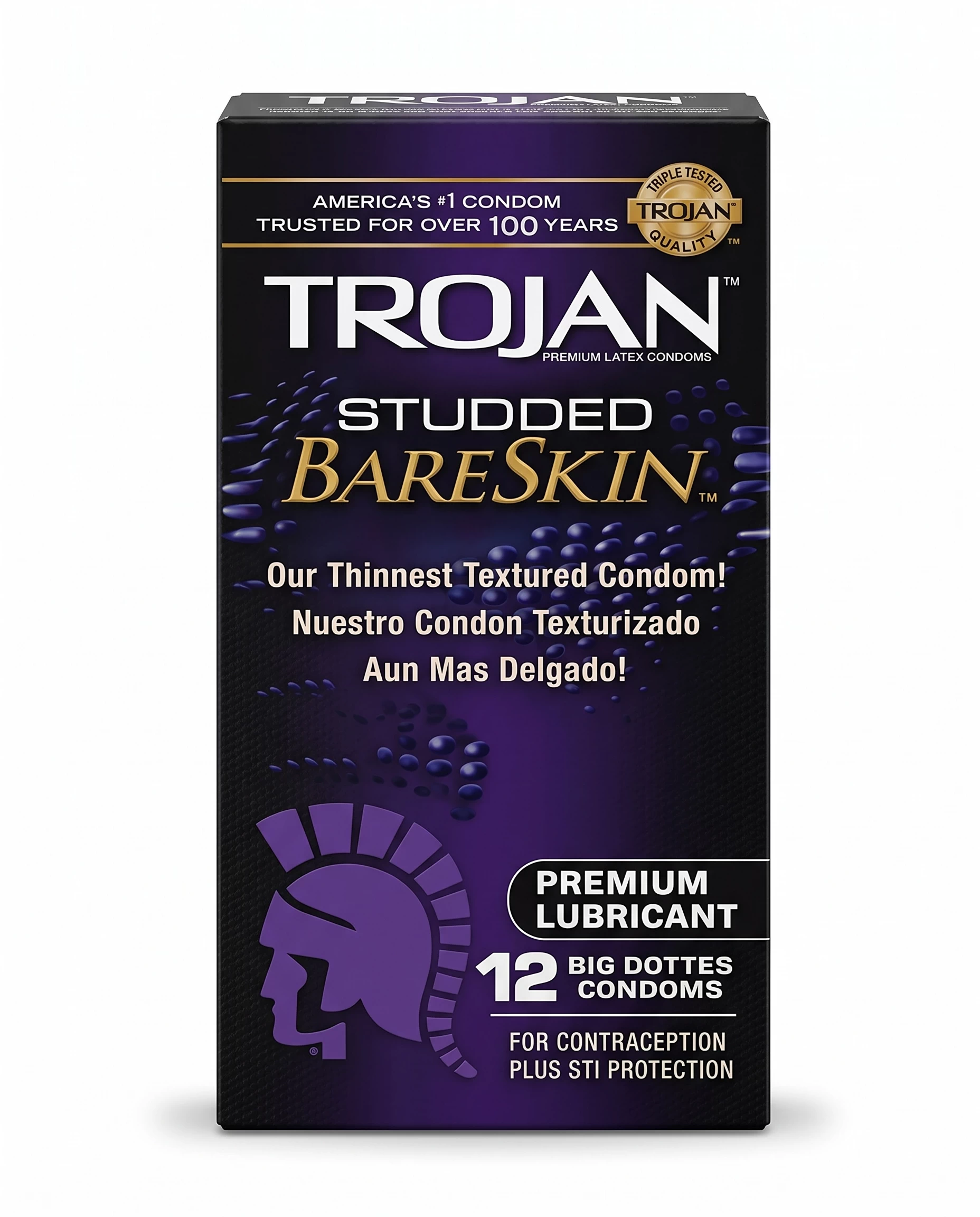 TROJAN BareSkin Condoms 12s